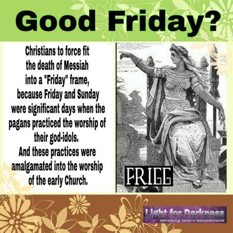 Good Friday and Pagan Practices: Examining the Parallels